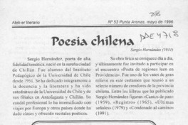 Poesía chilena