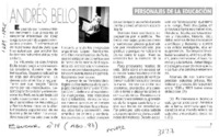 Andrés Bello  [artículo].