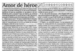 Amor de héroe  [artículo] Antonio J. Salgado.