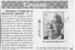 "Historia y crisis de la educación chilena"  [artículo] Carlos René Ibacache.