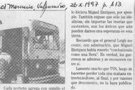 El Che, TV Nacional y Miguel Serrano  [artículo] Miguel Serrano.