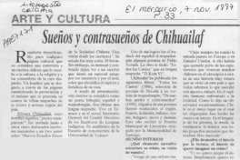 Sueños y contrasueños de Chihuailaf  [artículo] Mauro Robles Torres.
