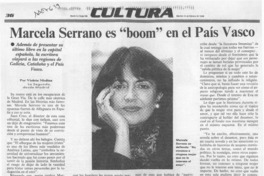 Marcela Serrano es "boom" en el país Vasco  [artículo] Violeta Medina.