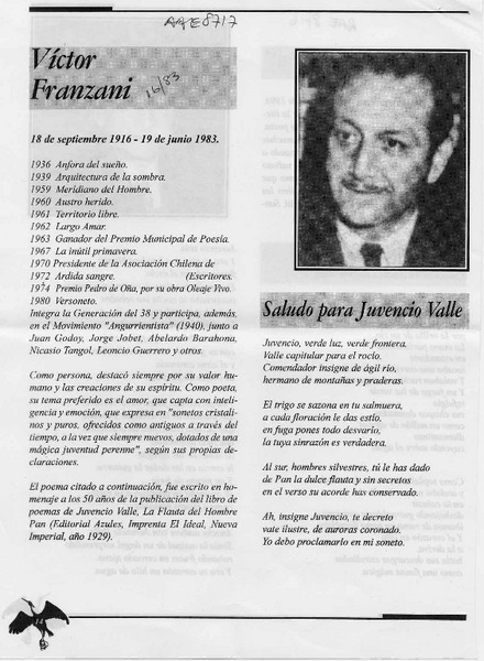 Víctor Franzani  [artículo].