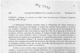 Los fiscales de Chiloé  [artículo] Marco Antonio León León.