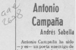 Antonio Campaña