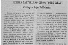 Hernán Castella-Girón, "Otro cielo"