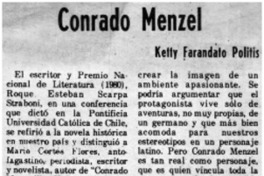 Conrado Menzel