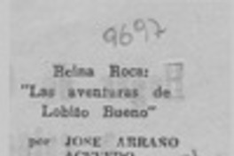 Reina Roca, "Las aventuras de lobito bueno"  [artículo] José Arraño Acevedo.