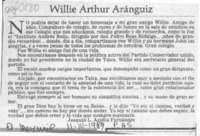 Willie Arthur Aránguiz