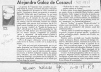 Alejandro Galaz de Casazul