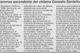 El descenso ascendente del chileno Gonzalo Santelices  [artículo] José-Christian Páez.