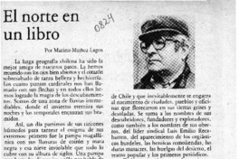El norte en un libro  [artículo] Marino Muñoz Lagos.