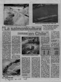 "La salmonicultura en Chile"