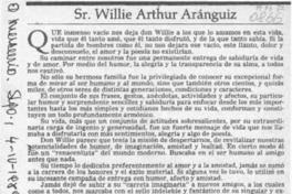 Sr. Willie Arthur Aránguiz