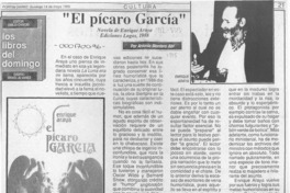 "El pícaro García"  [artículo] Antonio Montero Abt.