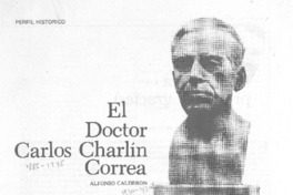 El doctor Carlos Charlín Correa