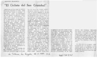 "El Ciclista del San Cristóbal"  [artículo].