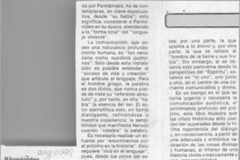 Parménides  [artículo] Andrés Covarrubias Correa.