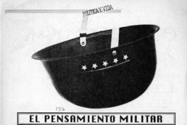El pensamiento militar  [artículo] Jaime San Martín.