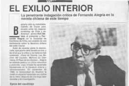 El exilio interior  [artículo] Diego Muñoz Valenzuela.