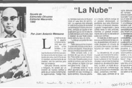 "La nube"  [artículo] Juan Antonio Massone.