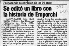 Se editó un libro con la historia de Emporchi  [artículo] Raúl Santiz Téllez.