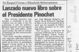 Lanzado nuevo libro sobre el Presidente Pinochet  [artículo].