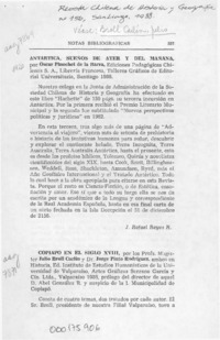 "Copiapó en el siglo XVIII"  [artículo] J. Rafael Reyes R.