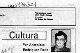 Un poeta mapuche  [artículo] Antonieta Rodríguez París.
