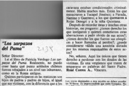 "Los zarpazos del puma"  [artículo] René Correa A.