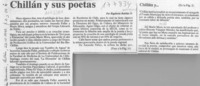 Chillán y sus poetas  [artículo] Rigoberto Rubilar D.