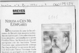 Neruda a cien mil ejemplares  [artículo].