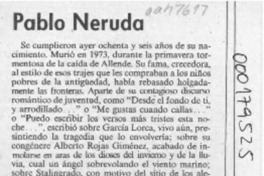 Pablo Neruda  [artículo] Filebo.