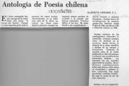 Antología de poesía chilena