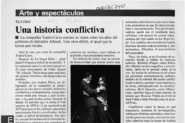 Una historia conflictiva  [artículo] María Eugenia Meza.