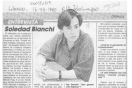 Soledad Bianchi  [artículo].