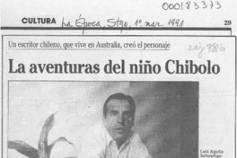 Las aventuras del niño Chibolo  [artículo].