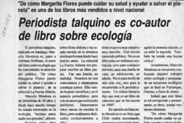 Periodista talquino es co-autor de libro sobre ecología  [artículo].