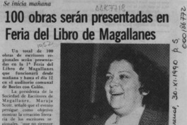 100 obras serán presentadas en Feria del Libro de Magallanes