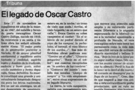 El legado de Oscar Castro