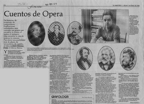 Cuentos de ópera  [artículo] Eliana Pattillo B..