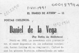 Daniel de la Vega  [artículo] Ratón de Biblioteca.