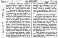 Joaquín Luco  [artículo].