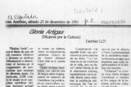 Gloria Artigas  [artículo] Lot.