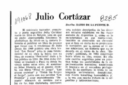 Julio Cortázar  [artículo] Darío de la Fuente D.