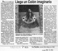 Llega un Colón imaginario  [artículo].
