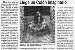 Llega un Colón imaginario  [artículo].