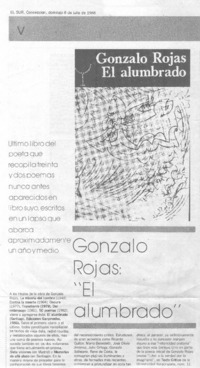 Gonzalo Rojas, "El Alumbrado"
