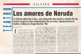 Los amores de Neruda
